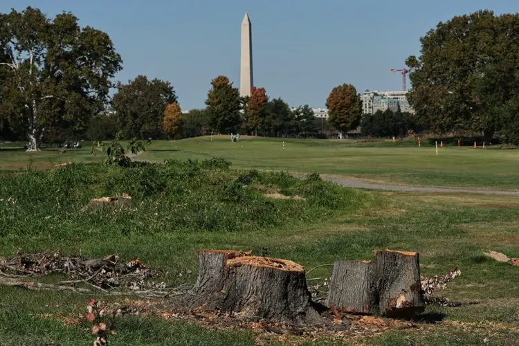 Judge extends court-ordered block on Trump’s renovation plans for public golf course in Washington