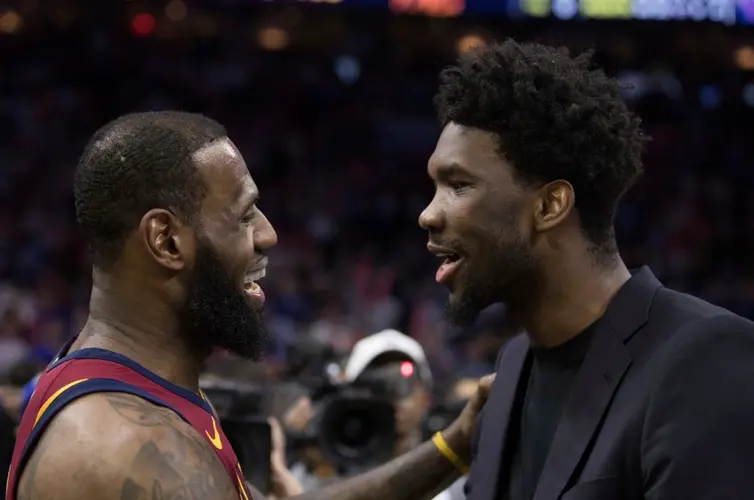 LeBron James listened to Joel Embiid's 76ers' pitch, 12 years later. The East is in for a shakeup