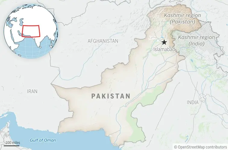 Pakistan administered Kashmir officials allege outlawed group tried to sabotage regional election