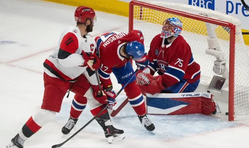 Hurricanes beat the Canadiens 4-0 to move within a victory of the Stanley Cup Final
