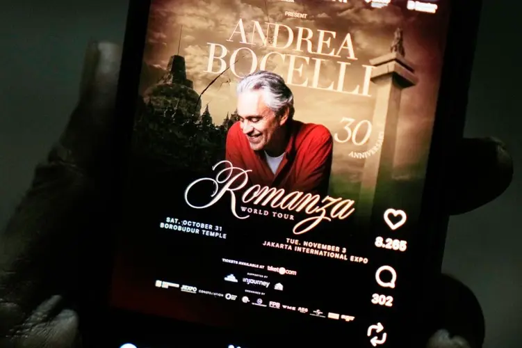 Andrea Bocelli concerts in Indonesia to proceed despite opposition from Muslim clerics