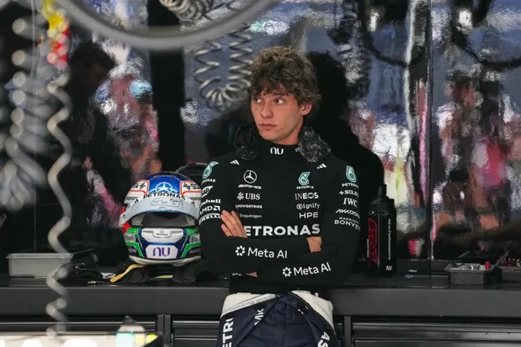 Mercedes driver Kimi Antonelli earns surprise pole for the US Grand Prix as he chases the F1 title