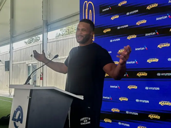 McVay says entire Rams roster is traveling to Australia, but Aaron Donald's playing status still TBD
