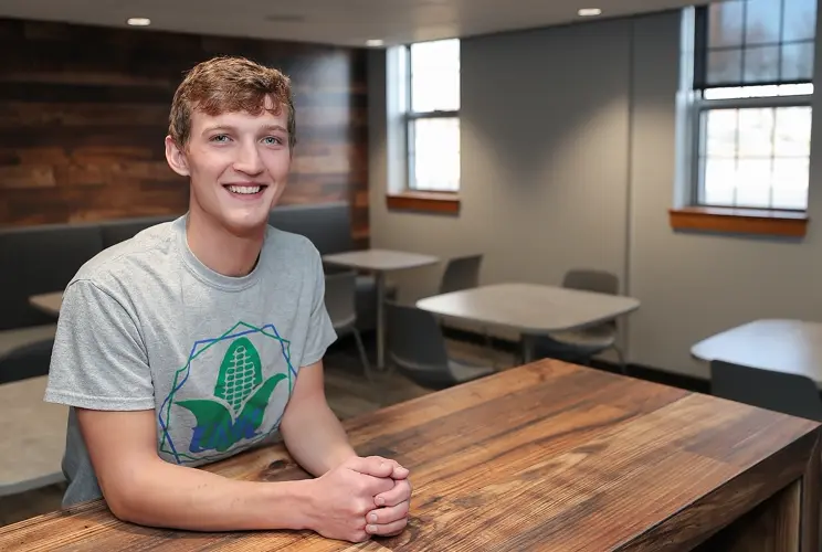 UNK agribusiness program prepares Michael Gibbens for future in the field