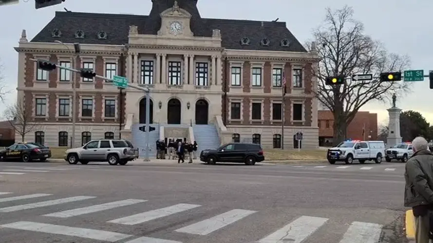 Incident being investigated at Hall County Courthouse