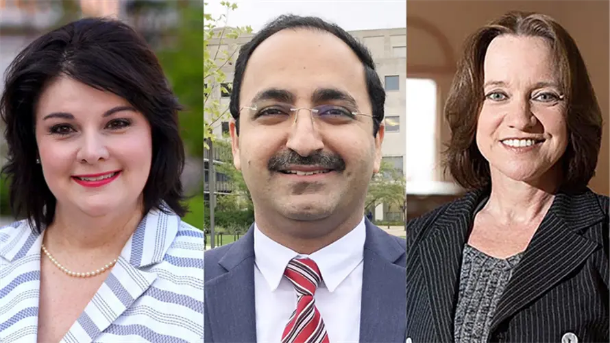 UNK names three finalists for senior vice chancellor position