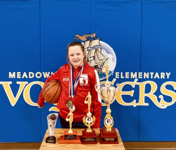 Kearney 3rd Grader to Compete in the Elks National Hoop Shoot Finals