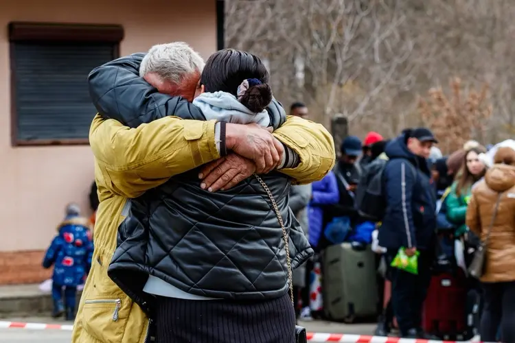 UNK students collecting donations for Ukrainian refugees