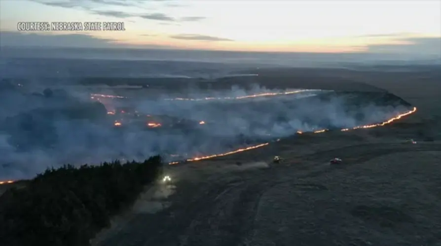 Road 702 fire remains at zero percent containment, NEMA advises against travel