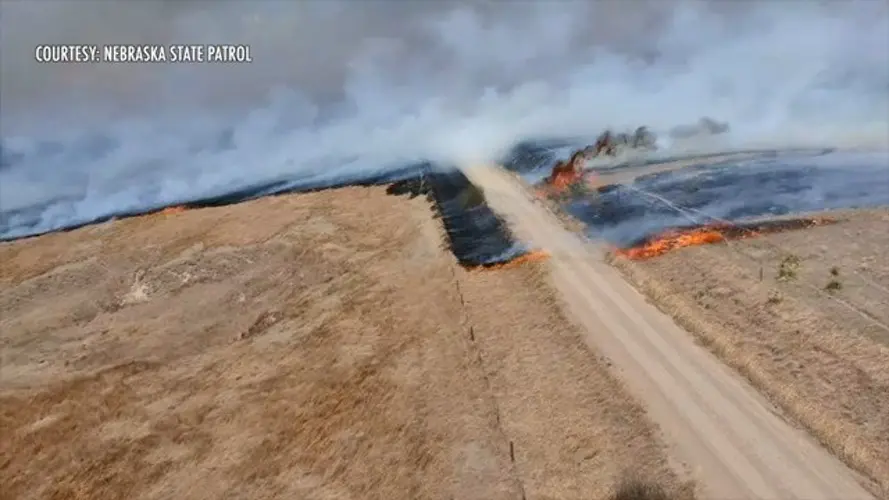 Not just Nebraska: Wildfires tear across several states