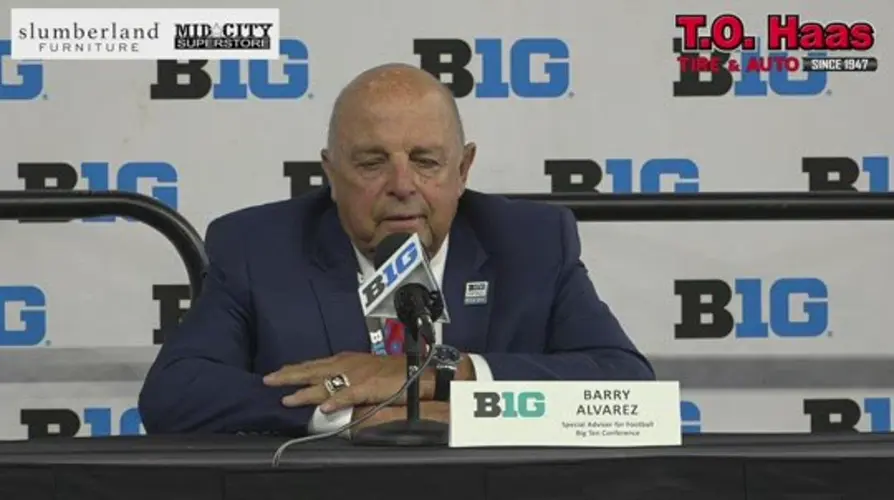 Former Husker Alvarez talks CFP, Big Ten expansion