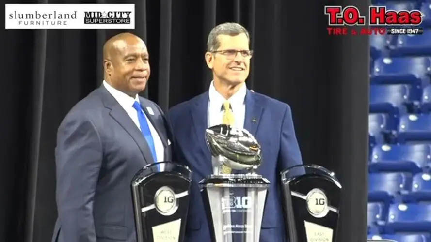 Harbaugh says Michigan has continued to 'attack' since end of last season