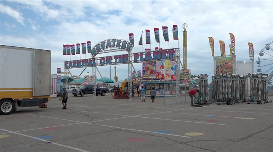 NSP troopers on patrol during Nebraska State Fair in Grand Island