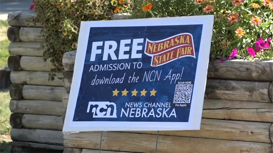 News Channel Nebraska Day at the Fair: free admission with the NCN app