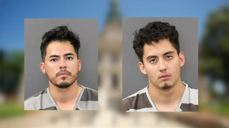 Grand Island Police: two wanted men flee arrest, one spits on officer