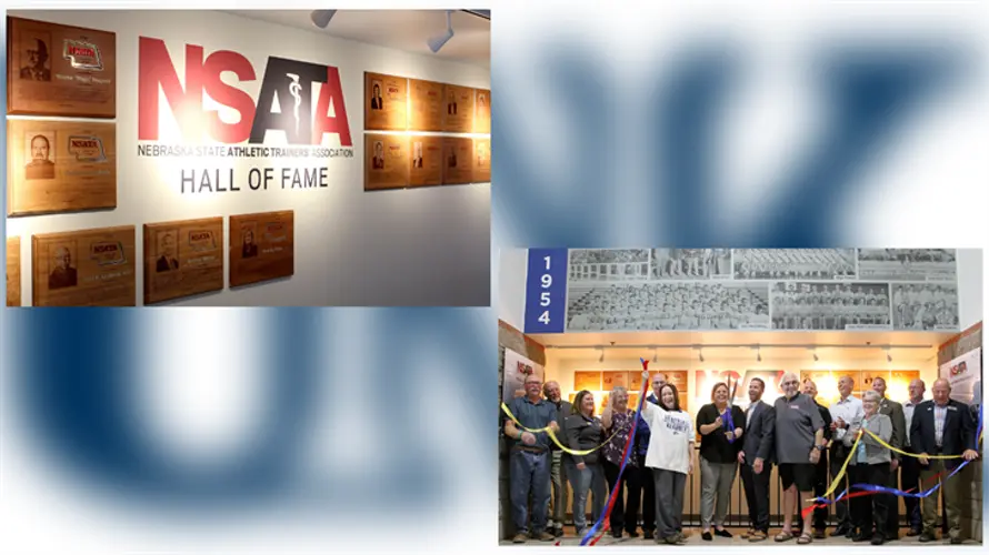 Athletic training hall of fame dedicated at UNK’s Health and Sports Center