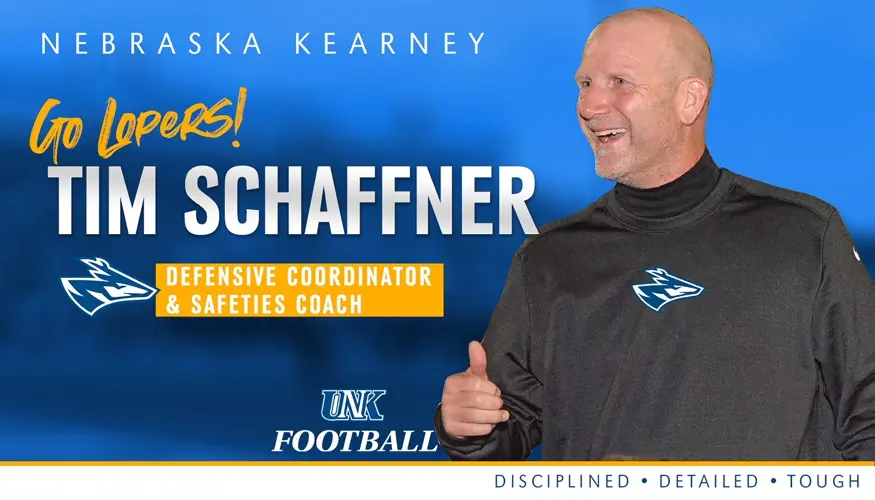 Former Butler CC head coach Tim Schaffner brings 'chaos tempo' mantra to UNK as new defensive coordinator