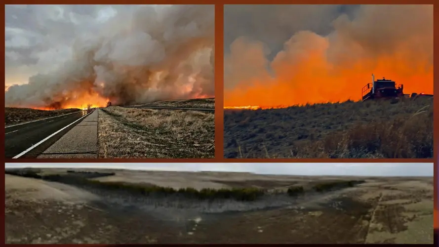 Custer County fire burns thousands of acres