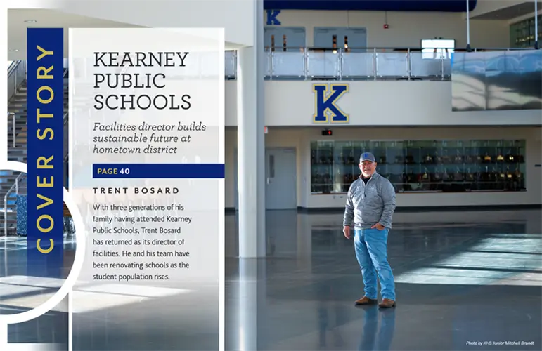 Kearney Public Schools facilities director featured in national magazine