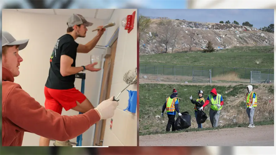 Lopers give back to community during annual 'Big Event'