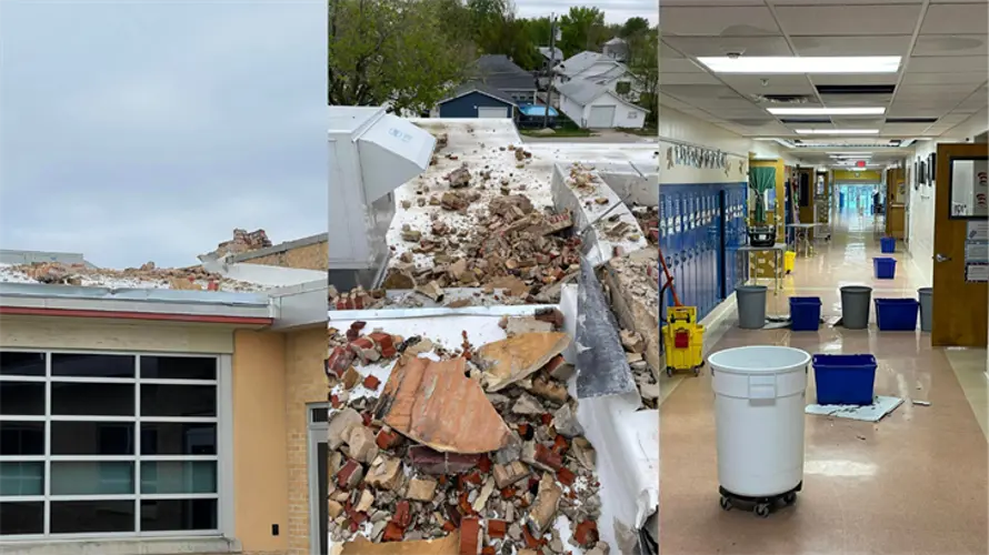 Park Elementary closed through Wednesday after suffering storm damage