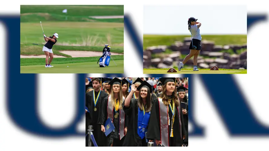 Finishing in Style: UNK golfer goes from national championships to commencement stage