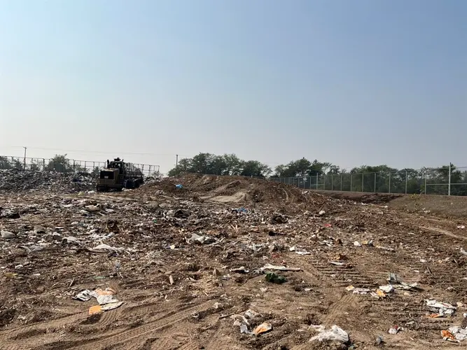 Second fire in less than a month at Hastings landfill