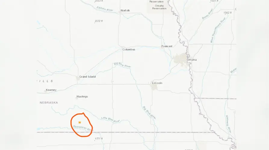 USGS reports small magnitude earthquake in Webster County