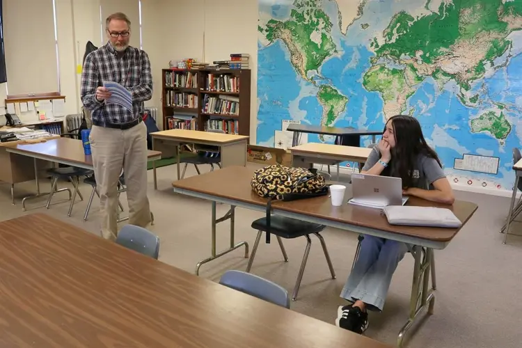 Lone Frosh: At one Nebraska high school, the entire freshman class is just Bailley