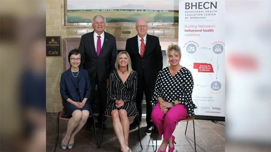 Dr. Kenton Shaffer of Kearney receives Champion Award for behavioral health outreach