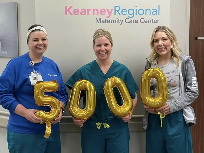 Kearney Regional celebrates 5000th baby born at hospital