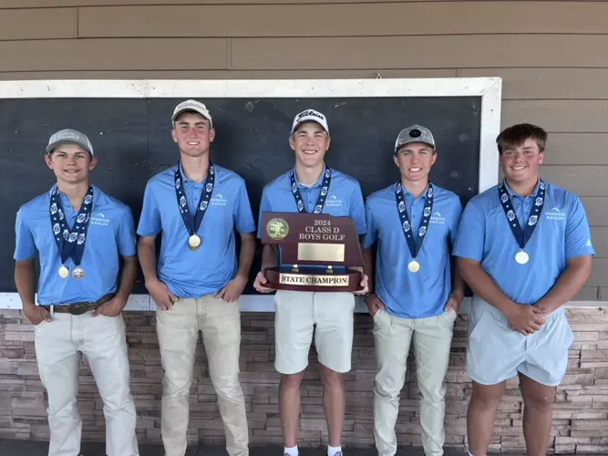 Overton boys golf wins second state title in three years