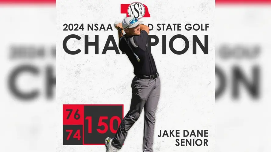 Sandy Creek Senior Jake Dane wins Class D State Golf title