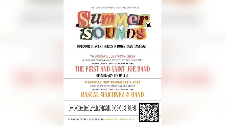 Downtown Summer Concert Series promises two shows in downtown Hastings