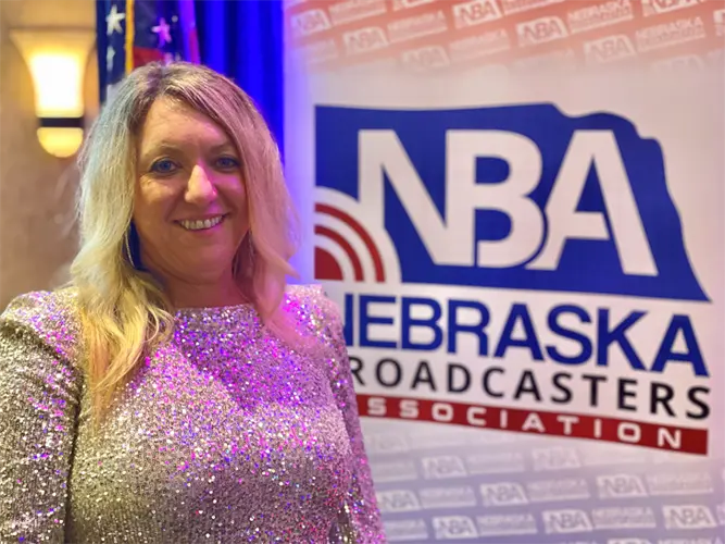 Jessie Johnson of Flood Communications takes helm as chair of Nebraska Broadcasters Association board