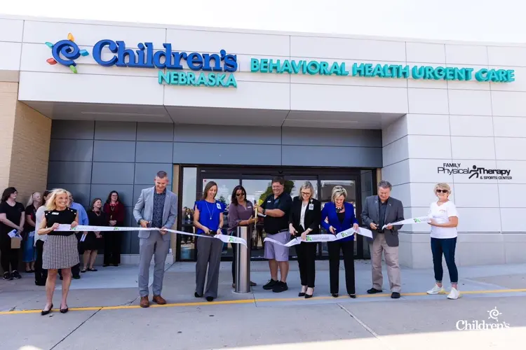Ribbon cut on Children's Nebraska's Behavioral Health Urgent Care in Kearney