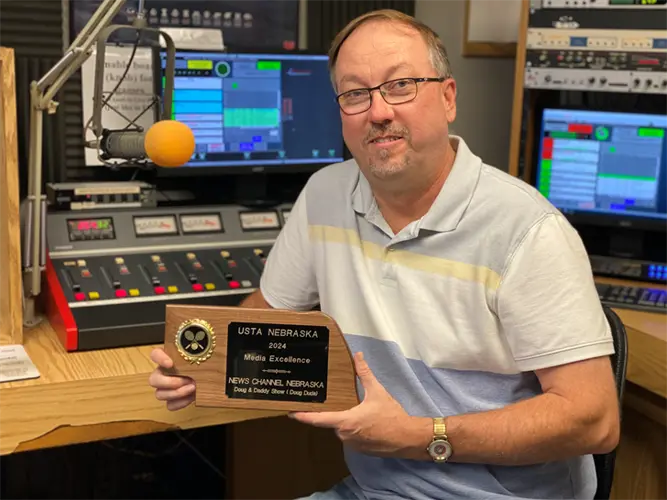 Duda honored by USTA for Media Excellence