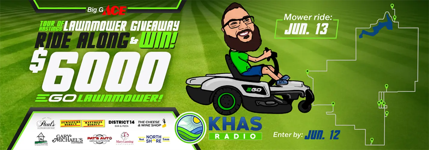 KHAS Mower Sweepstakes