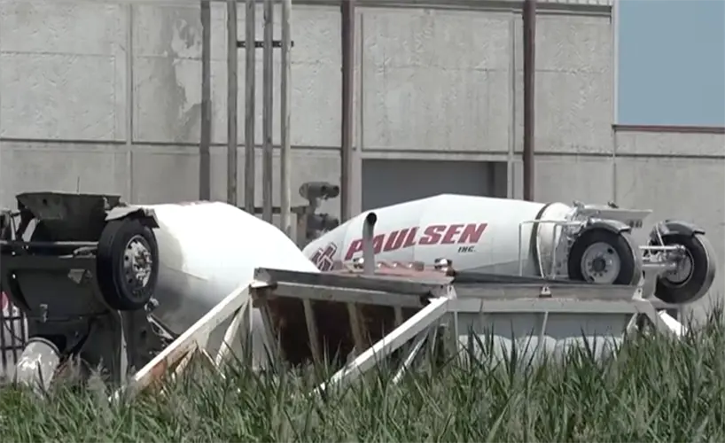 Driver killed while working on cement truck in North Platte