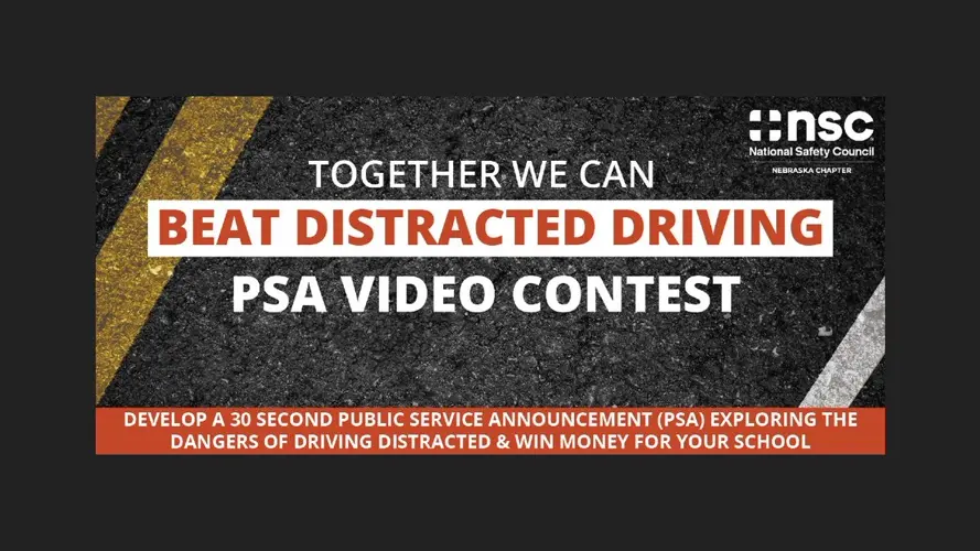 'Beat Distracted Driving' PSA contest for high school students underway
