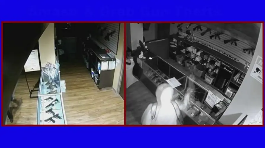 More stolen guns, same store