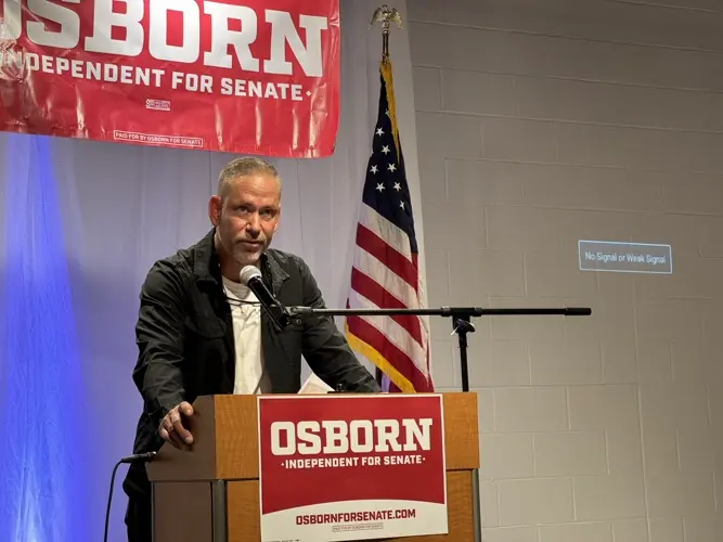 Nebraska’s Dan Osborn picks a race, launches Senate bid against U.S. Sen Pete Ricketts
