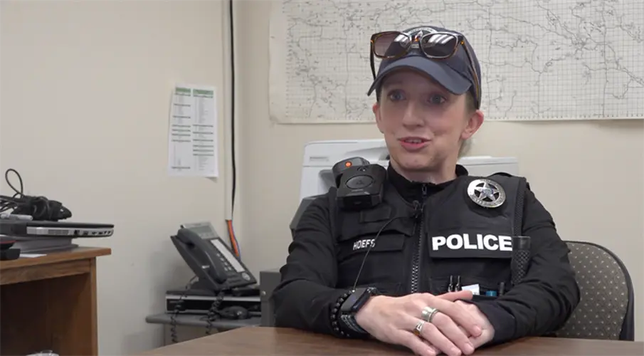 Valentine police officer marks a decade of service