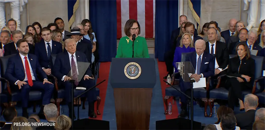 Sen. Deb Fischer officially introduces Donald Trump as the new President of the US