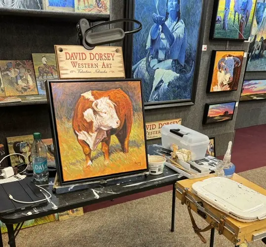 Valentine artist wins People’s Choice Award in Quick Draw competition