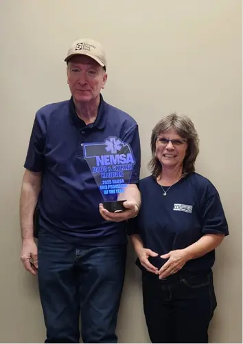 Cherry County couple honored with statewide EMS award