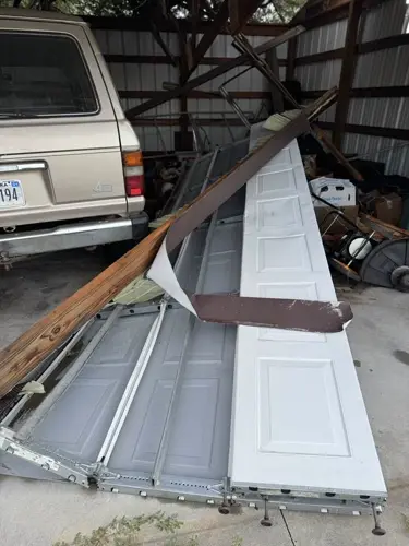 Severe storms damage buildings, spark fire in the Sandhills