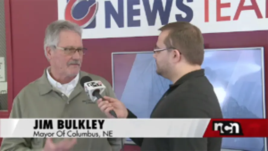 Mayor Jim Bulkley Gives Update On Flooding Situation In Columbus