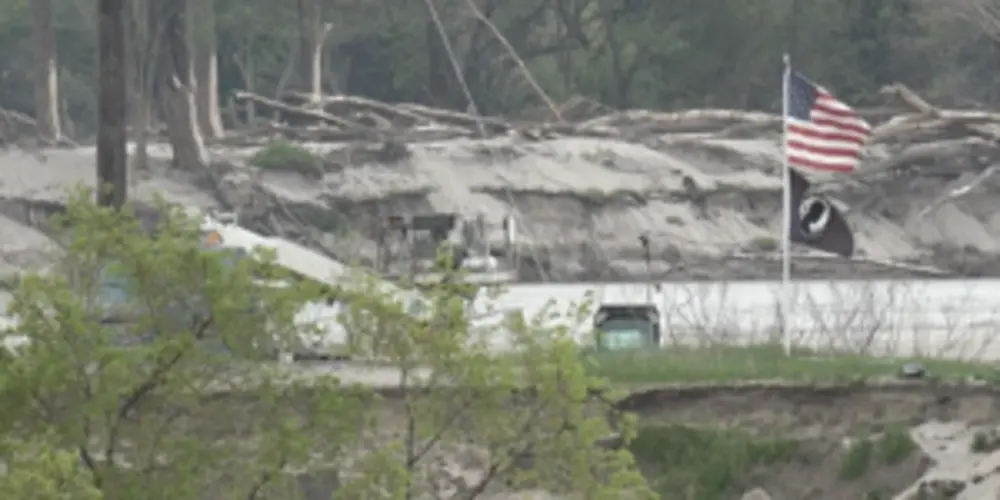 A Nebraska community continues search efforts for flood victim Ken Angel