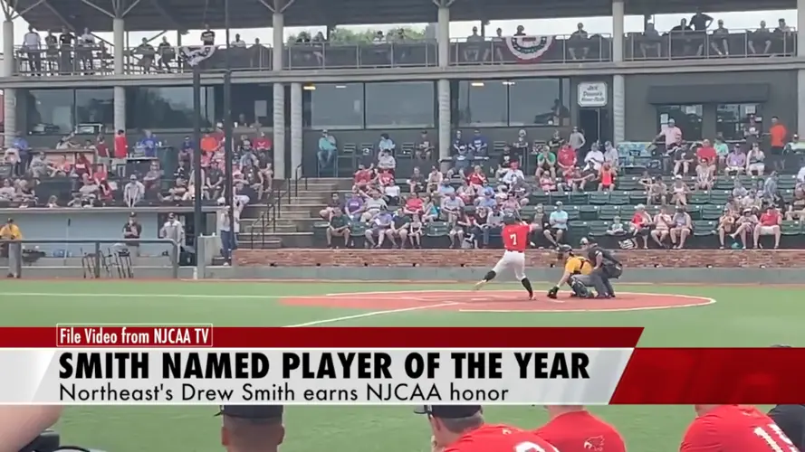 Northeast Baseball's Drew Smith Earns National Player of the Year Award
